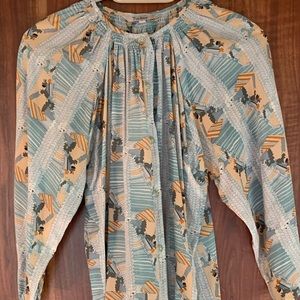 Tucker Silk Classic Blouse